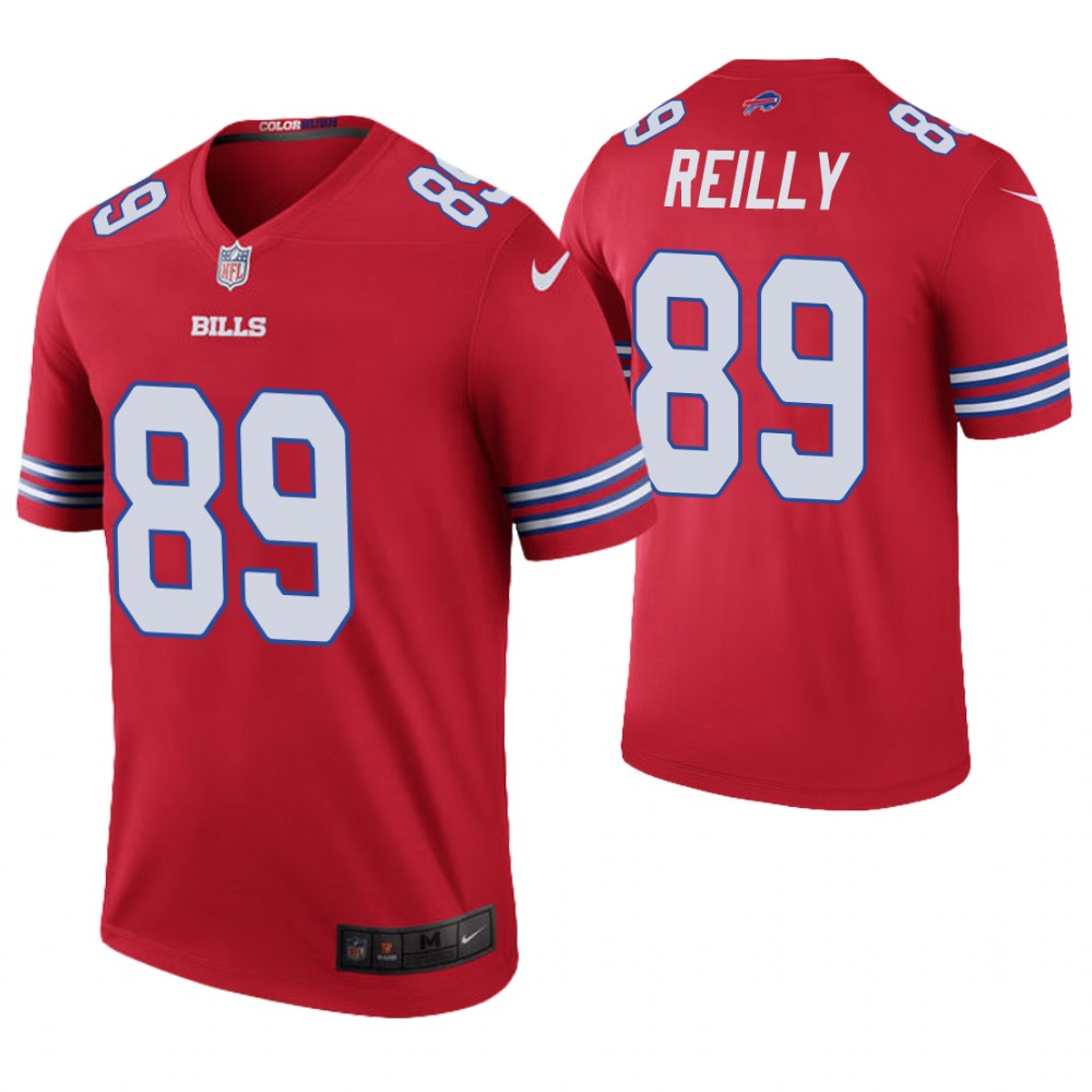 Buffalo Bills #89 Brandon Reilly Red Color Rush Legend Jersey Buffalo Bills #89 Brandon Reilly Red Color Rush Legend Jersey