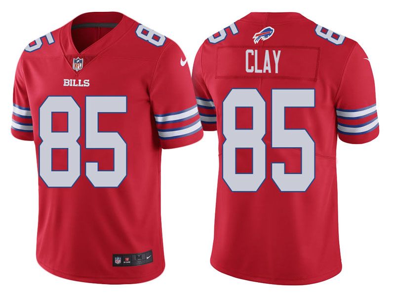 Buffalo Bills #85 Charles Clay Red Vapor Untouchable Color Rush Limited Jersey Buffalo Bills #85 Charles Clay Red Vapor Untouchable Color Rush Limited Jersey