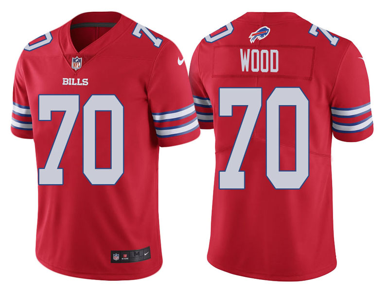 Buffalo Bills #70 Eric Wood Red Vapor Untouchable Color Rush Limited Jersey Buffalo Bills #70 Eric Wood Red Vapor Untouchable Color Rush Limited Jersey