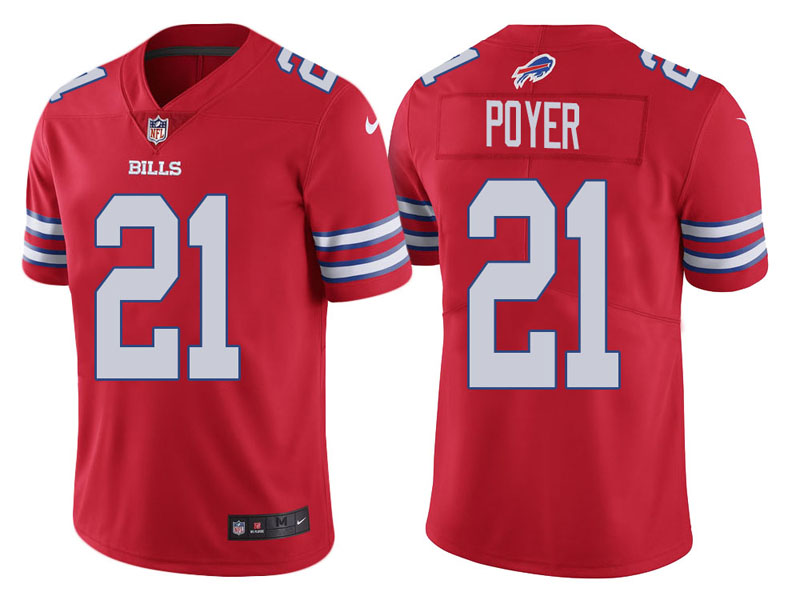 Buffalo Bills #21 Jordan Poyer Red Vapor Untouchable Color Rush Limited Jersey Buffalo Bills #21 Jordan Poyer Red Vapor Untouchable Color Rush Limited Jersey