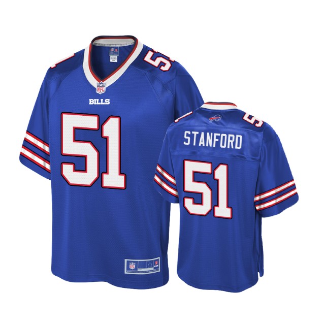 Buffalo Bills #51 Julian Stanford Royal Player Pro Line Jersey Buffalo Bills #51 Julian Stanford Royal Player Pro Line Jersey