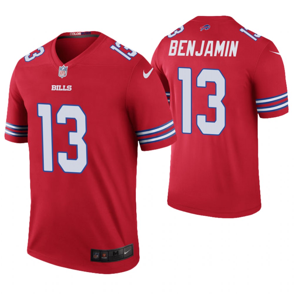 Buffalo Bills #13 Kelvin Benjamin Red Color Rush Legend Jersey