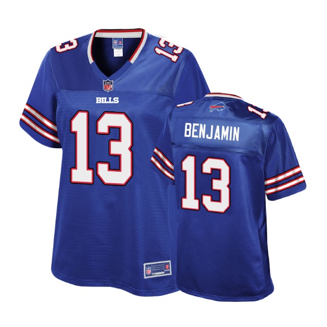 Women Buffalo Bills #13 Kelvin Benjamin Royal Player Pro Line Jersey Women Buffalo Bills #13 Kelvin Benjamin Royal Player Pro Line Jersey