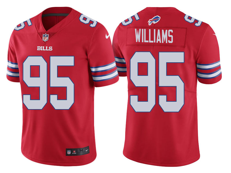 Buffalo Bills #95 Kyle Williams Red Vapor Untouchable Color Rush Limited Jersey Buffalo Bills #95 Kyle Williams Red Vapor Untouchable Color Rush Limited Jersey