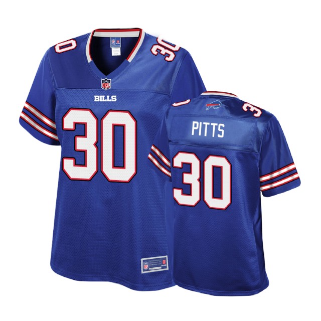Women Buffalo Bills #30 Lafayette Pitts Royal Player Pro Line Jersey Women Buffalo Bills #30 Lafayette Pitts Royal Player Pro Line Jersey