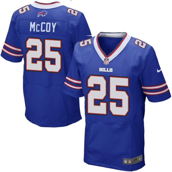Buffalo Bills #25 LeSean McCoy Blue Elite Jersey Buffalo Bills #25 LeSean McCoy Blue Elite Jersey