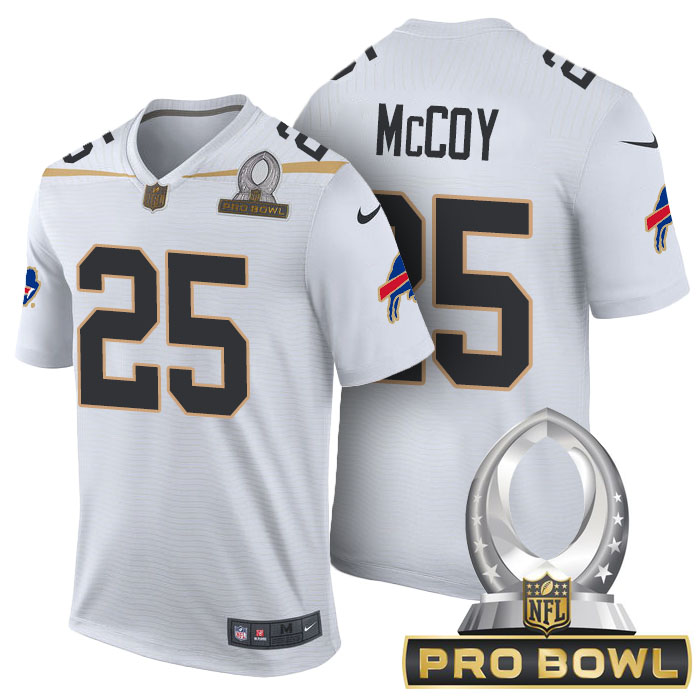 Buffalo Bills #25 LeSean McCoy White 2016 Pro Bowl Game Jersey Buffalo Bills #25 LeSean McCoy White 2016 Pro Bowl Game Jersey