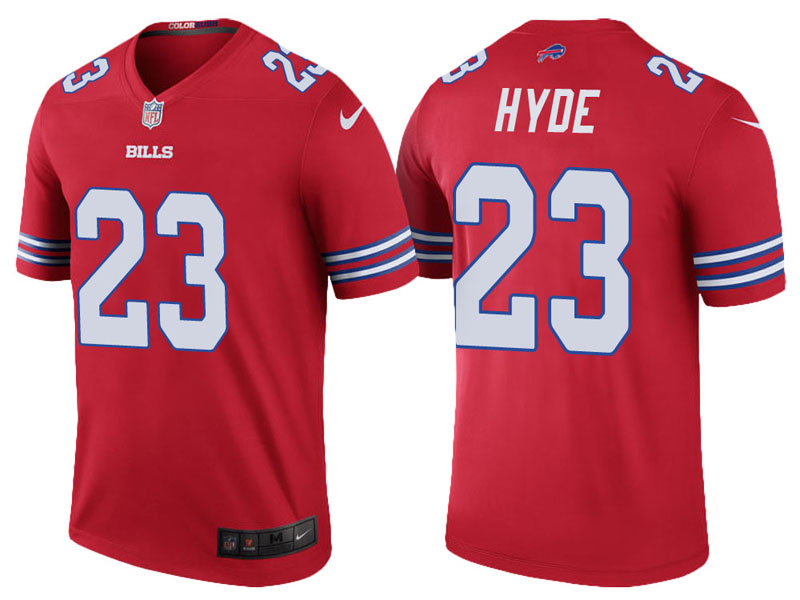 Buffalo Bills #23 Micah Hyde Red Color Rush Legend Jersey Buffalo Bills #23 Micah Hyde Red Color Rush Legend Jersey
