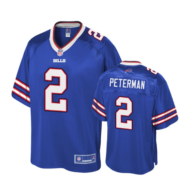 Buffalo Bills #2 Nathan Peterman Royal Player Pro Line Jersey Buffalo Bills #2 Nathan Peterman Royal Player Pro Line Jersey