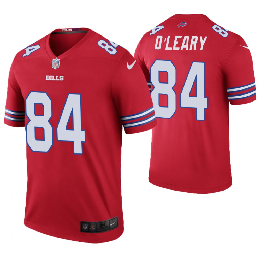 Buffalo Bills #84 Nick O'Leary Red Color Rush Legend Jersey Buffalo Bills #84 Nick O'Leary Red Color Rush Legend Jersey
