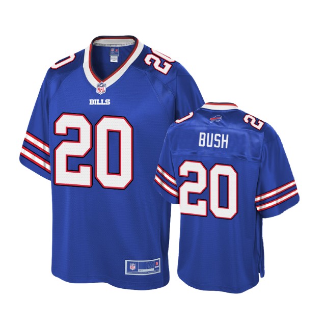 Buffalo Bills #20 Rafael Bush Royal Player Pro Line Jersey Buffalo Bills #20 Rafael Bush Royal Player Pro Line Jersey