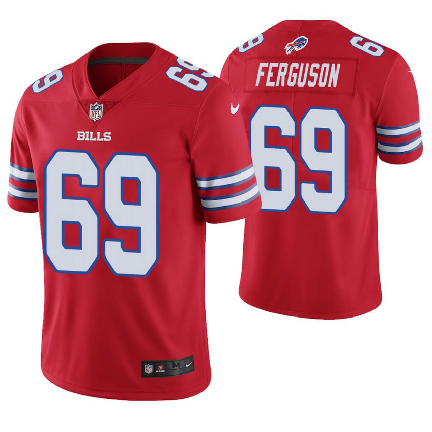 Buffalo Bills #69 Reid Ferguson Red Vapor Untouchable Color Rush Limited Jersey Buffalo Bills #69 Reid Ferguson Red Vapor Untouchable Color Rush Limited Jersey