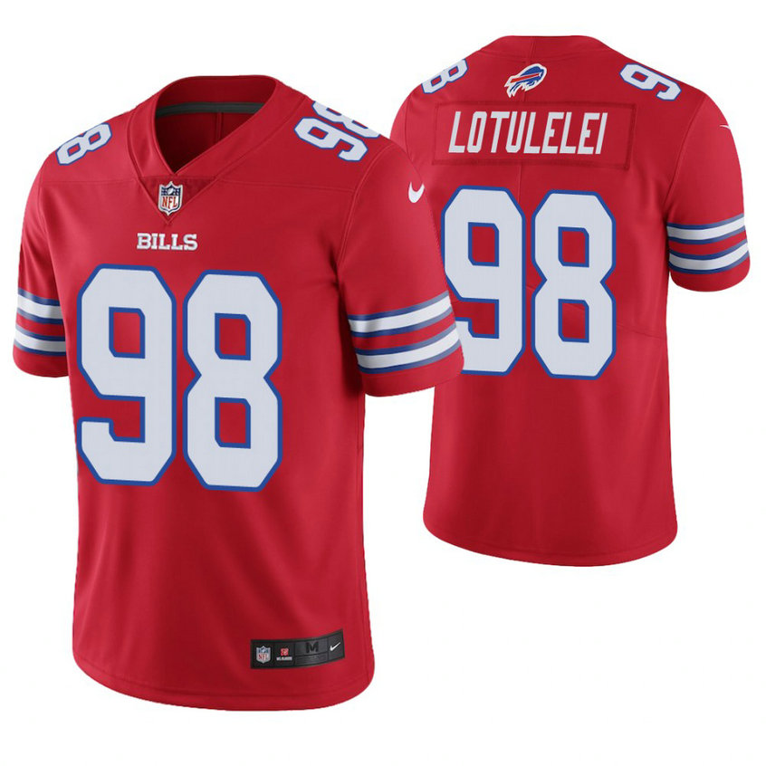 Buffalo Bills #98 Star Lotulelei Red Vapor Untouchable Color Rush Limited Jersey Buffalo Bills #98 Star Lotulelei Red Vapor Untouchable Color Rush Limited Jersey