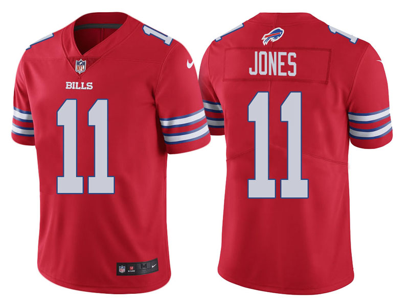 Buffalo Bills #11 Zay Jones Red Vapor Untouchable Color Rush Limited Jersey Buffalo Bills #11 Zay Jones Red Vapor Untouchable Color Rush Limited Jersey