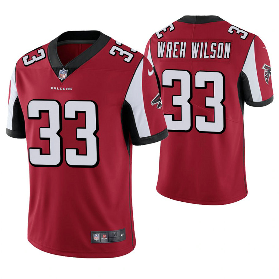 Atlanta Falcons #33 Blidi Wreh-Wilson Red Vapor Untouchable Limited Player Jersey