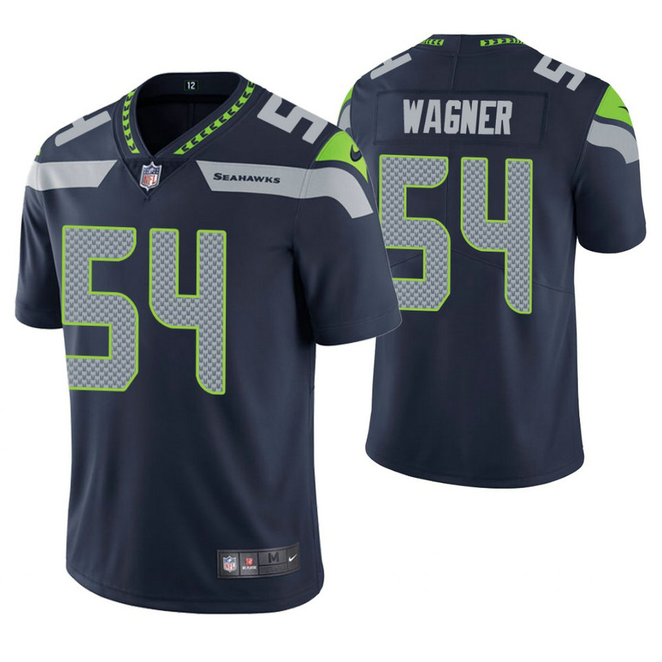 Seattle Seahawks #54 Bobby Wagner Navy Vapor Untouchable Limited Jersey Seattle Seahawks #54 Bobby Wagner Navy Vapor Untouchable Limited Jersey