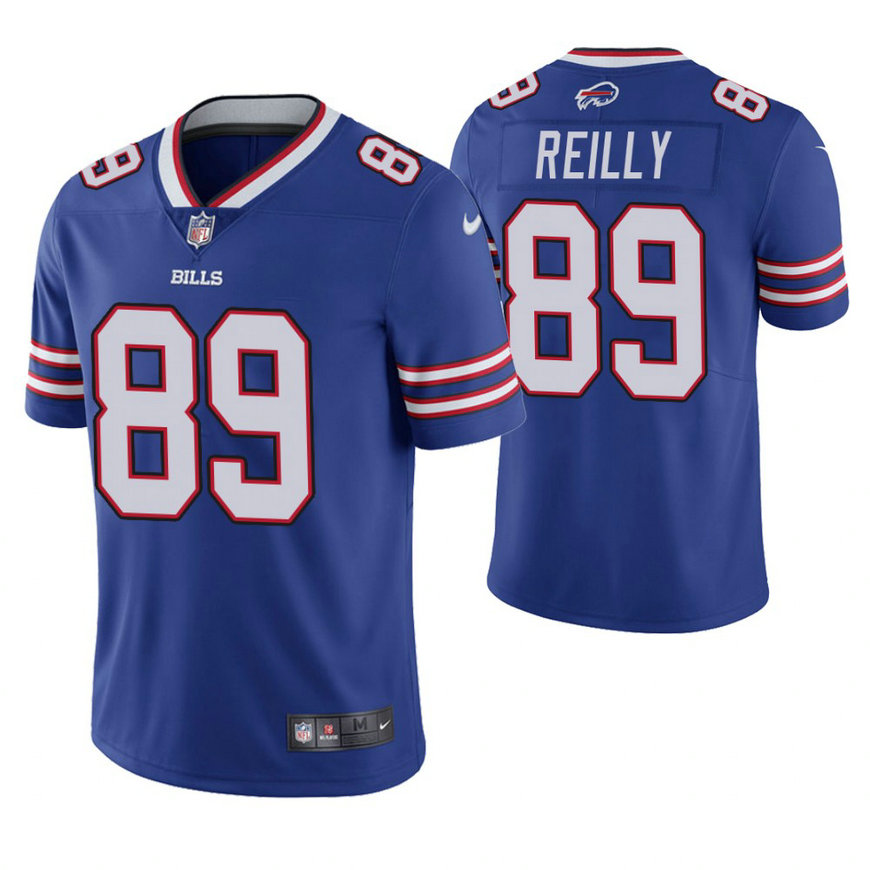 Buffalo Bills #89 Brandon Reilly Royal Vapor Untouchable Limited Player Jersey Buffalo Bills #89 Brandon Reilly Royal Vapor Untouchable Limited Player Jersey