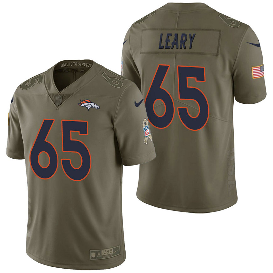 Denver Broncos #65 Ronald Leary Olive 2017 Salute to Service Limited Jersey Denver Broncos #65 Ronald Leary Olive 2017 Salute to Service Limited Jersey