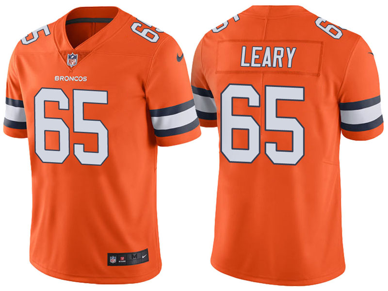 Denver Broncos #65 Ronald Leary Orange Vapor Untouchable Color Rush Limited Jersey Denver Broncos #65 Ronald Leary Orange Vapor Untouchable Color Rush Limited Jersey