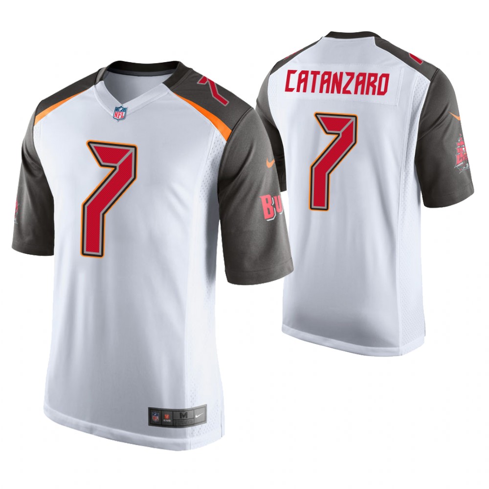 Tampa Bay Buccaneers #7 Chandler Catanzaro White Game Jersey Tampa Bay Buccaneers #7 Chandler Catanzaro White Game Jersey
