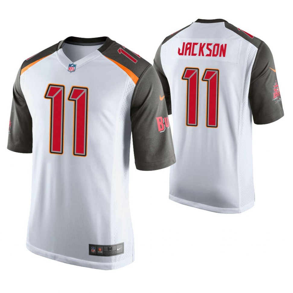 Tampa Bay Buccaneers #11 DeSean Jackson White Game Jersey Tampa Bay Buccaneers #11 DeSean Jackson White Game Jersey