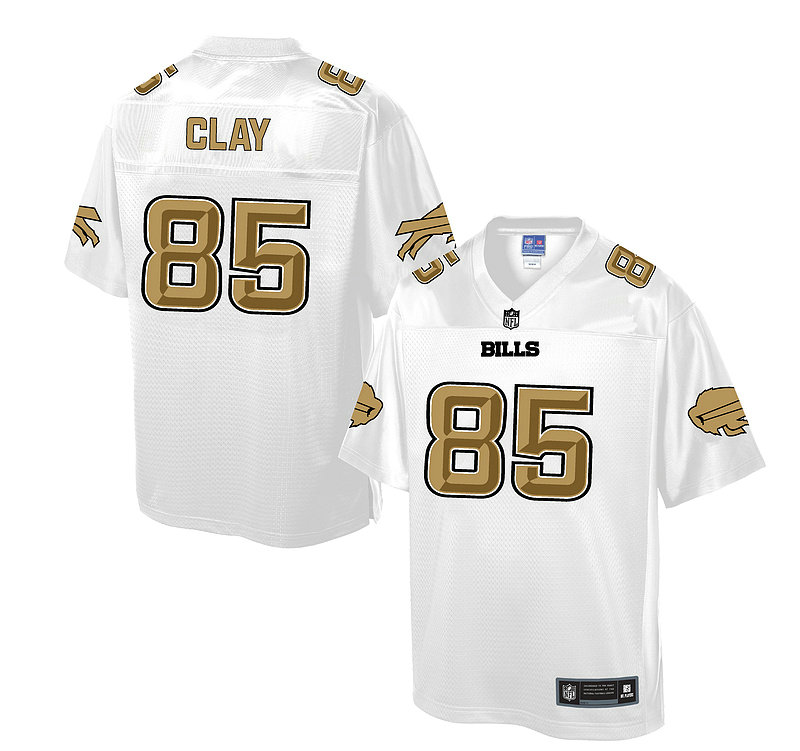 Buffalo Bills #85 Charles Clay White Pro Line Fashion Jersey Buffalo Bills #85 Charles Clay White Pro Line Fashion Jersey