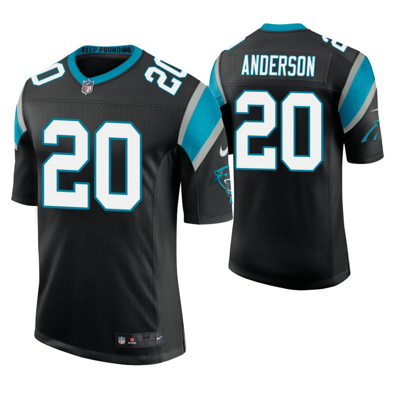 Carolina Panthers #20 C. J. Anderson Black Vapor Untouchable Limited Player Jersey Carolina Panthers #20 C. J. Anderson Black Vapor Untouchable Limited Player Jersey