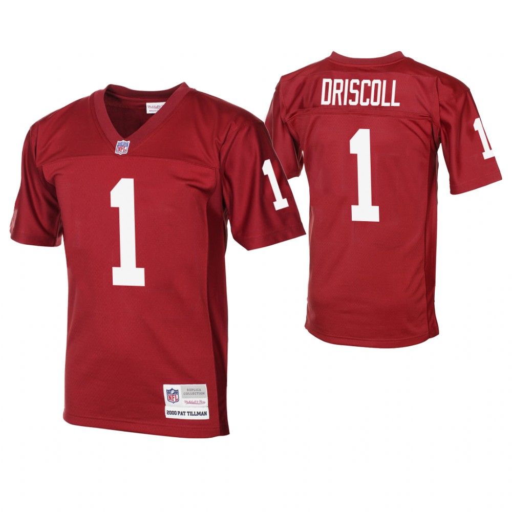 Arizona Cardinals #1 Paddy Driscoll Cardinal Vintage Replica Retired Player Jersey Arizona Cardinals #1 Paddy Driscoll Cardinal Vintage Replica Retired Player Jersey