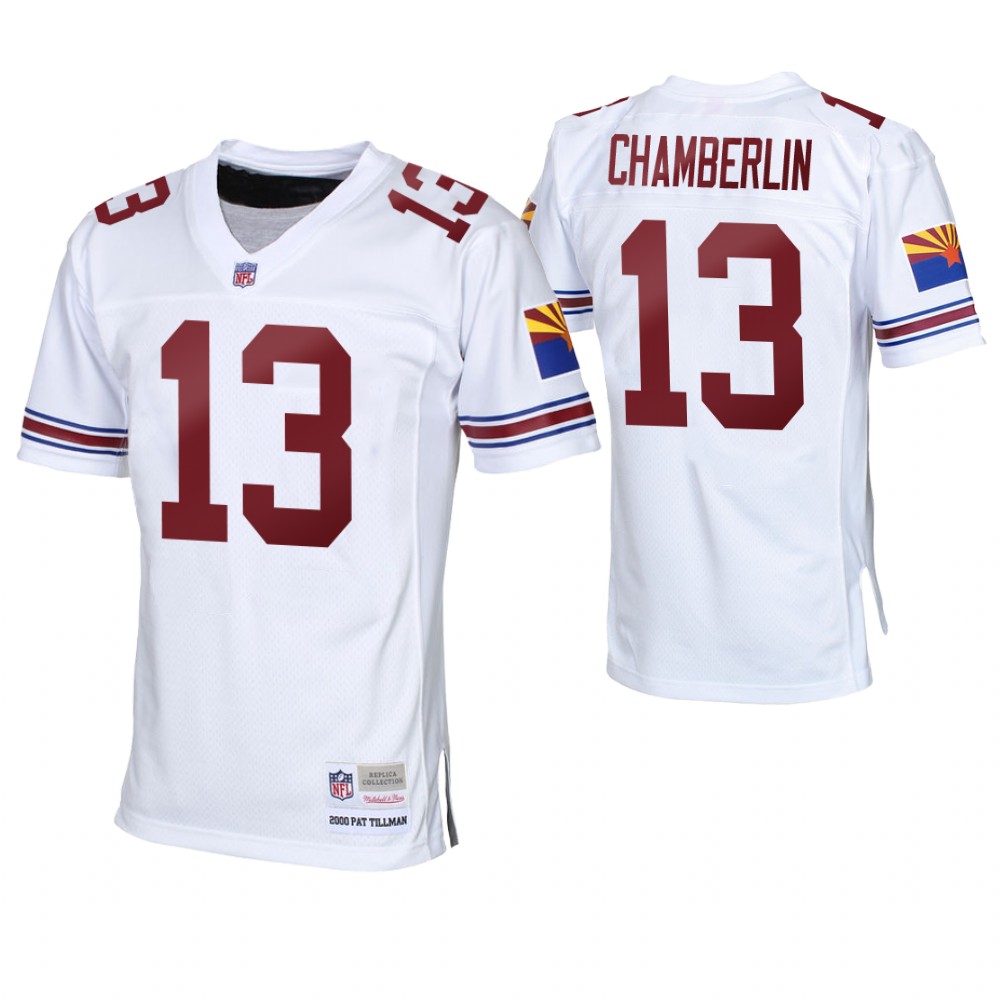 Arizona Cardinals #13 Guy Chamberlin White Vintage Replica Retired Player Jersey Arizona Cardinals #13 Guy Chamberlin White Vintage Replica Retired Player Jersey