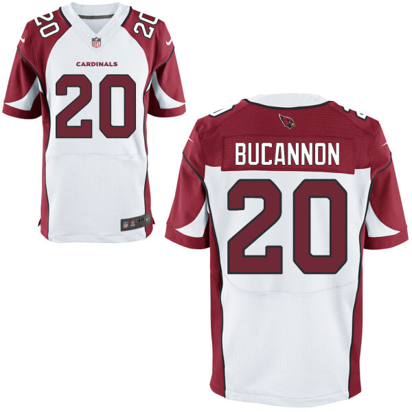 Arizona Cardinals #20 Deone Bucannon White Elite Jersey Arizona Cardinals #20 Deone Bucannon White Elite Jersey