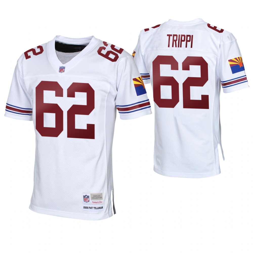 Arizona Cardinals #62 Charley Trippi White Vintage Replica Retired Player Jersey Arizona Cardinals #62 Charley Trippi White Vintage Replica Retired Player Jersey