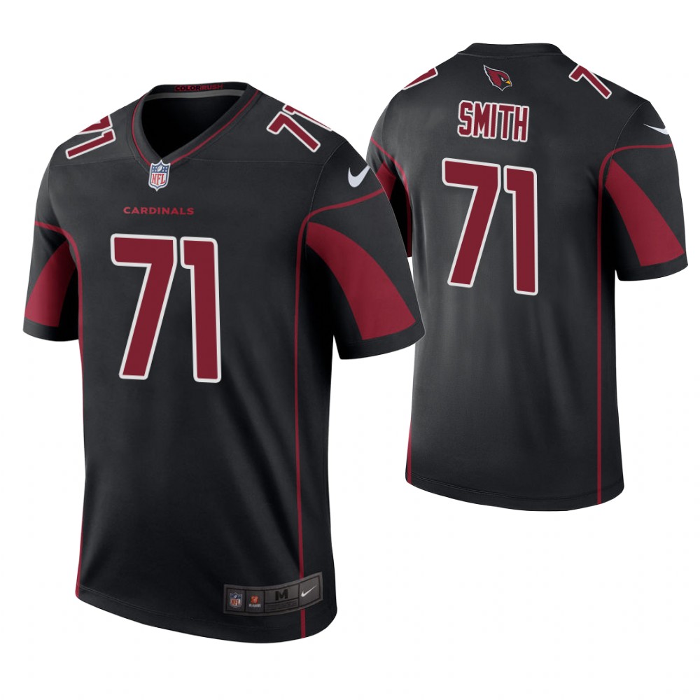 Arizona Cardinals #71 Andre Smith Black Color Rush Legend Jersey