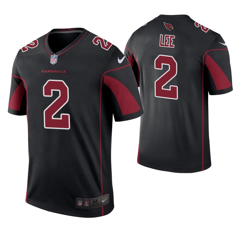 Arizona Cardinals #2 Andy Lee Black Color Rush Legend Jersey