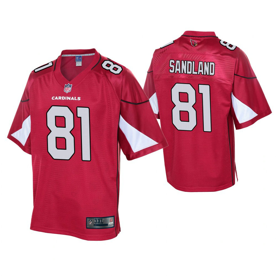 Youth Arizona Cardinals #81 Beau Sandland Cardinal Player Pro Line Jersey Youth Arizona Cardinals #81 Beau Sandland Cardinal Player Pro Line Jersey