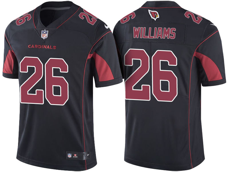 Arizona Cardinals #26 Brandon Williams Black Vapor Untouchable Color Rush Limited Jersey Arizona Cardinals #26 Brandon Williams Black Vapor Untouchable Color Rush Limited Jersey