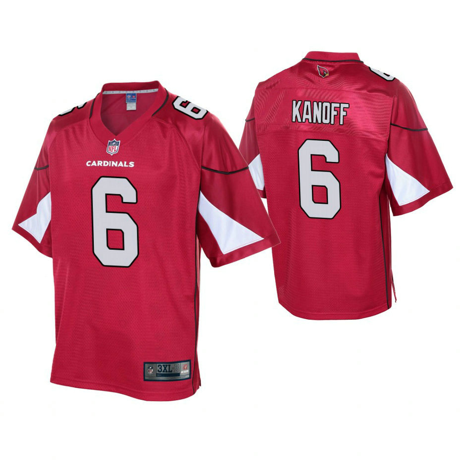 Youth Arizona Cardinals #6 Chad Kanoff Cardinal Player Pro Line Jersey Youth Arizona Cardinals #6 Chad Kanoff Cardinal Player Pro Line Jersey