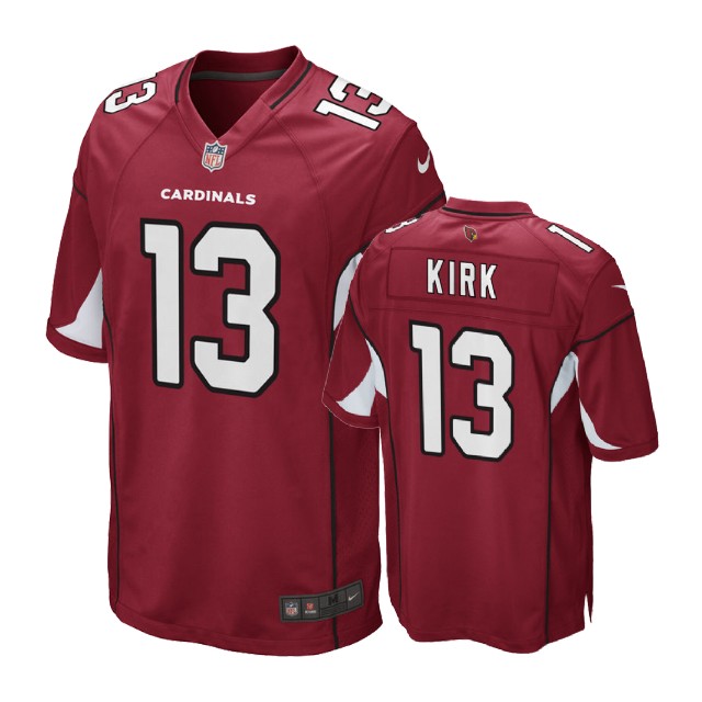 Arizona Cardinals #13 Christian Kirk Cardinal 2018 Draft Pick Game Jersey Arizona Cardinals #13 Christian Kirk Cardinal 2018 Draft Pick Game Jersey
