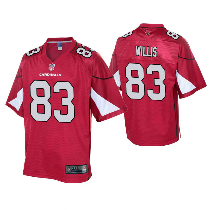 Youth Arizona Cardinals #83 Corey Willis Cardinal Player Pro Line Jersey Youth Arizona Cardinals #83 Corey Willis Cardinal Player Pro Line Jersey