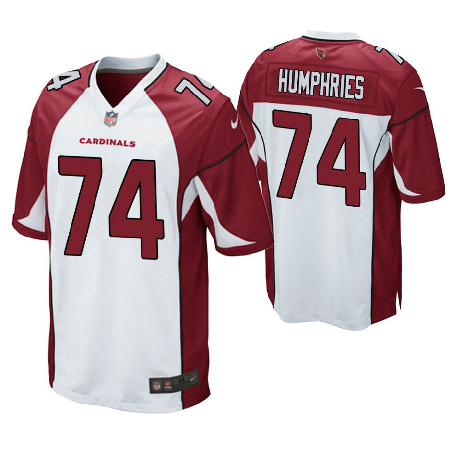 Arizona Cardinals #74 D. J. Humphries White Game Jersey Arizona Cardinals #74 D. J. Humphries White Game Jersey