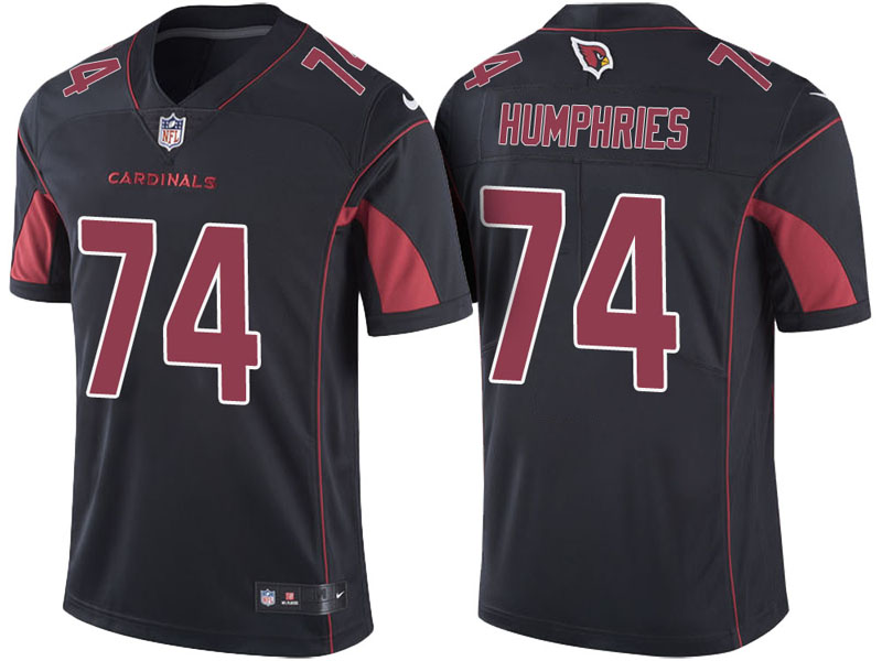 Arizona Cardinals #74 D.J. Humphries Black Vapor Untouchable Color Rush Limited Jersey Arizona Cardinals #74 D.J. Humphries Black Vapor Untouchable Color Rush Limited Jersey