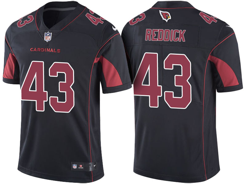 Arizona Cardinals #43 Haason Reddick Black Vapor Untouchable Color Rush Limited Jersey