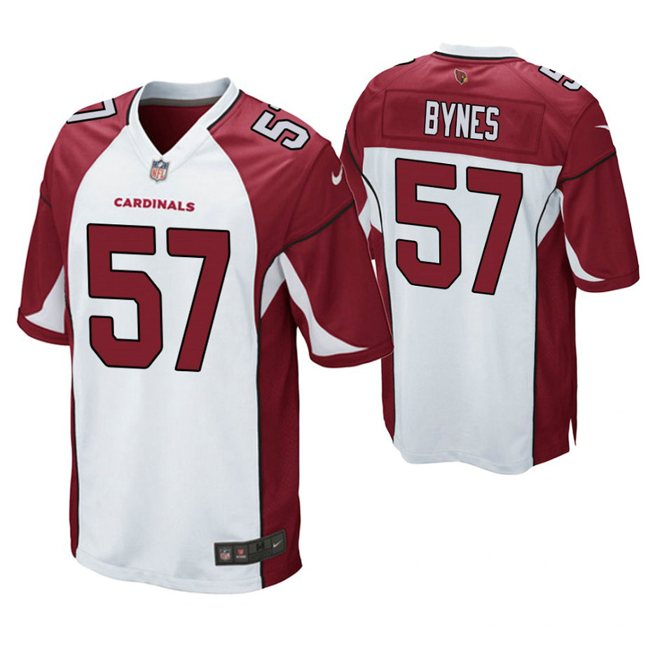 Arizona Cardinals #57 Josh Bynes White Game Jersey