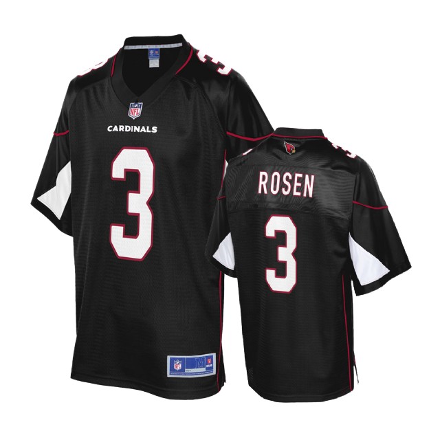 Youth Arizona Cardinals #3 Josh Rosen Black Alternate Player Pro Line Jersey Youth Arizona Cardinals #3 Josh Rosen Black Alternate Player Pro Line Jersey