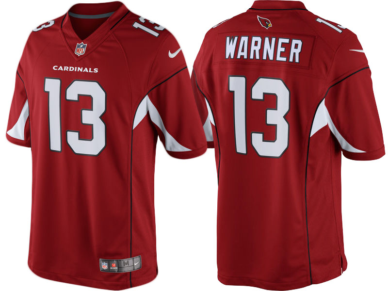 Arizona Cardinals #13 Kurt Warner Cardinal Retired Player Limited Jersey