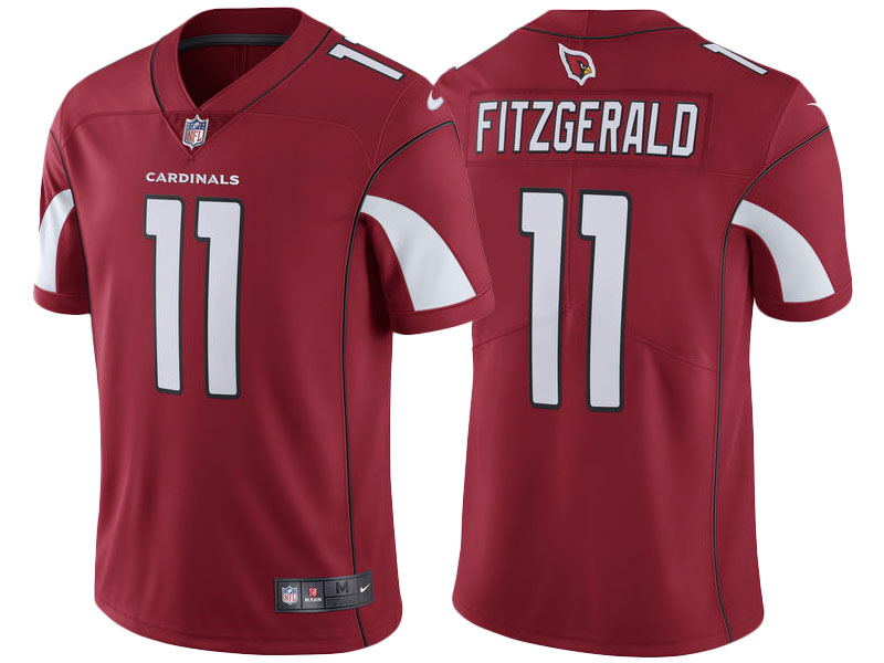Arizona Cardinals #11 Larry Fitzgerald Cardinal Vapor Untouchable Limited Jersey