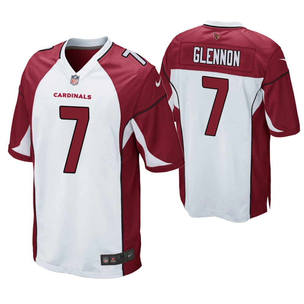 Arizona Cardinals #7 Mike Glennon White Game Jersey Arizona Cardinals #7 Mike Glennon White Game Jersey