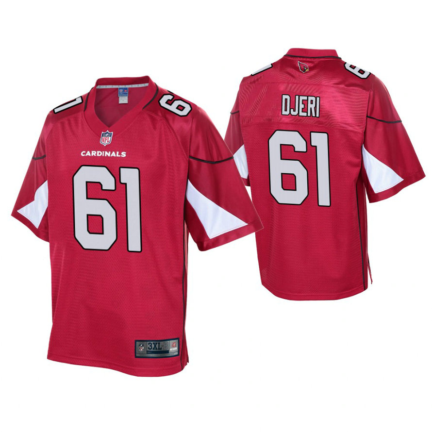 Youth Arizona Cardinals #61 Moubarak Djeri Cardinal Player Pro Line Jersey Youth Arizona Cardinals #61 Moubarak Djeri Cardinal Player Pro Line Jersey