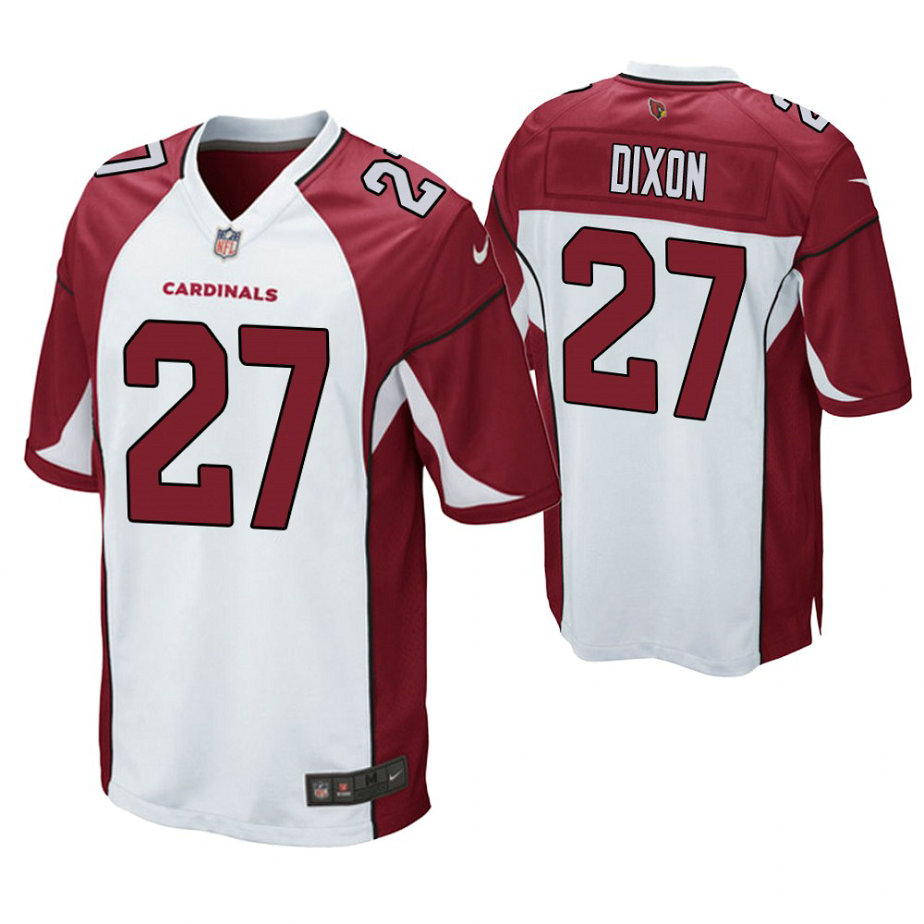 Arizona Cardinals #27 Travell Dixon White Game Jersey Arizona Cardinals #27 Travell Dixon White Game Jersey