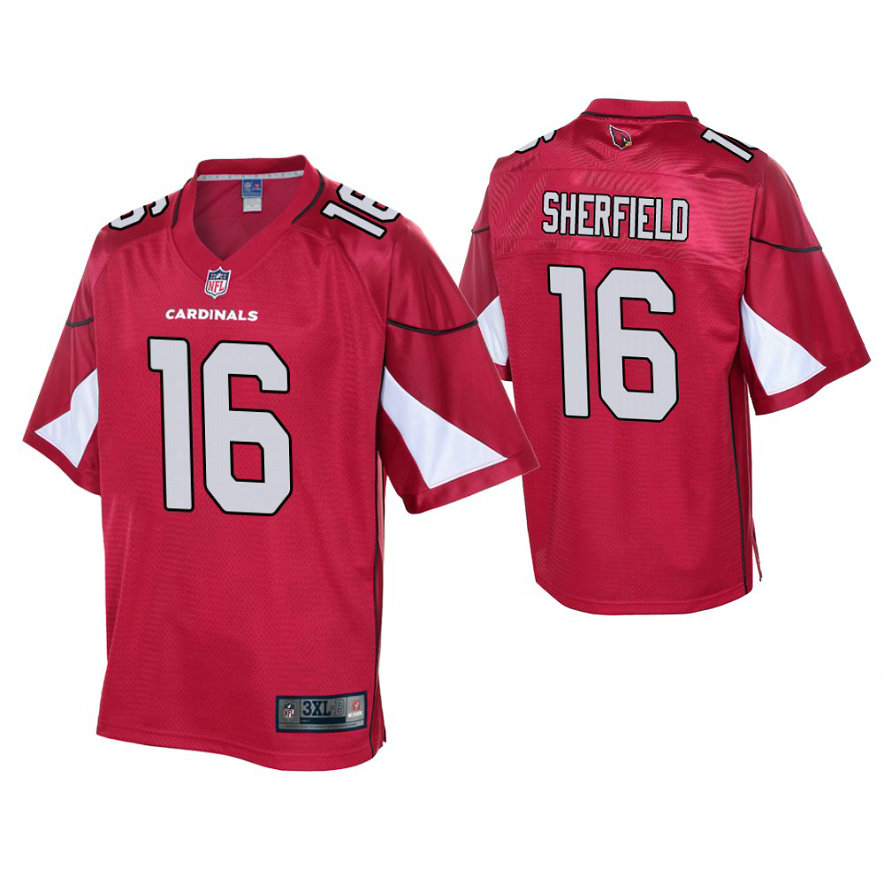 Youth Arizona Cardinals #16 Trent Sherfield Cardinal Player Pro Line Jersey Youth Arizona Cardinals #16 Trent Sherfield Cardinal Player Pro Line Jersey