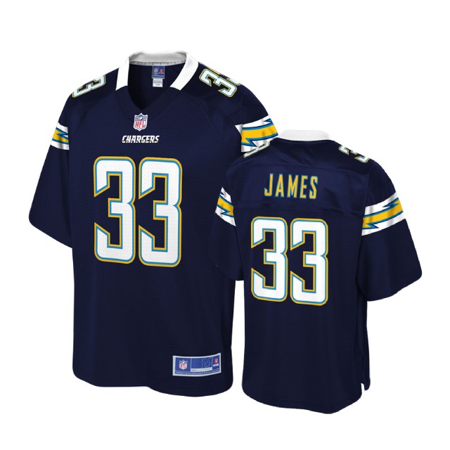 Los Angeles Chargers #33 Derwin James Navy Player Pro Line Jersey
